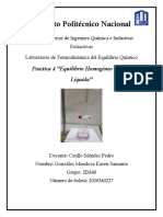Practica 4 Equilibrio Homogéneo en Fase Líquida"
