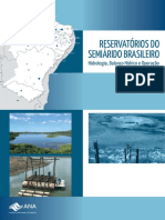 Livro Reservatorios Do Semiarido Brasileiro ANA Agencia Nacional de Aguas Ano 2017