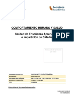 Comportamiento Humano y Salud