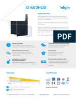 Datasheet Painel Solar 550w Elgin ELG550 M72HOD - V1