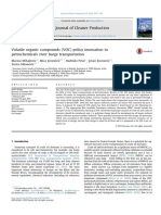 Volatile Organic Compounds (VOC) Policy Innovation in Petrochemicals River Barge Transportation