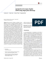 Analysis of Mechanism Based On Two Types of Pulse Generators in micro-EDM Using Single Pulse Discharge