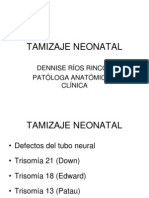 Tamizaje Neonatal