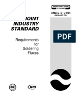 J-STD-004 - Requirements For Soldering FLuxes