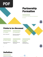 Partnership Formation