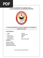 Comité de Seguridad y Salud en El Trabajo de La Uns