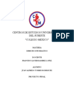 Derecho Informatico Proyecto Final