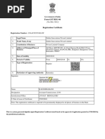 GST B'Lore Certificate 29