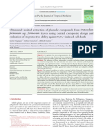 Ultrasound-Assisted Extraction of Phenolic Compoun