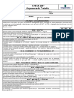 Check List PGR - Construcao Civil