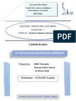 Recours Aux Juridiction Étatiques Version PDF