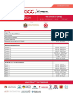 GCC Exhibition Agenda