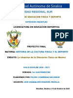 6 Ensayo La EducacionFisica en Mexico