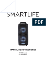 Manual de Usuario Partybox SLPB208015