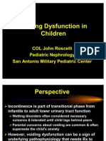 Voiding Dysfunction - Children