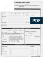 Podiatry Ref Form