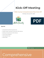 Mills County Comprehensive Plan - Kick-Off Meeting - January 30, 2023