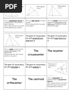 Flashcards Triangles