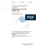 Resumo de Instrucoes de Operacao Proline 400 - Ka01263dpt - 0219