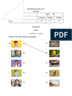 Tieng Anh 3 Chinh Thuc de Thi Hoc Ki 1