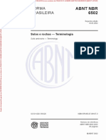 ABNT NBR 6502-2022 - Rocha e Solos