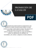 Promoción Salud - Prevención Enfermedad