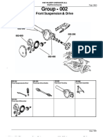 Group 002 - Front Suspension and Drive