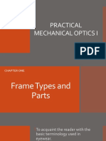 Practical Mechanical Optics PPT Frames and Lenses