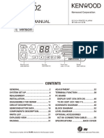 Kenwood TK 7302 - Data Sheet