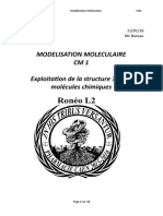 Modélisation Moléculaire CM1