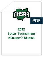 Tournament Managers Manual