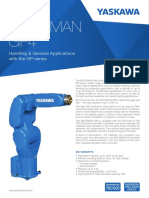 Yaskawa Robot GP4 E 02.2021