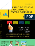 Workshop 3 - Gestão de Pessoas (APRESENTAÇÃO)