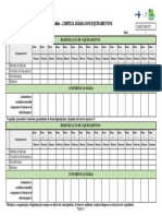 F.HET - ENF.027 - Checklist - Limpeza Diária Dos Equipamentos