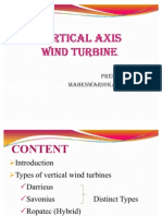 Vertical Axis Wind Turbine