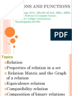 CMR Relations&Functions