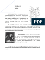 Anthropometric Basis