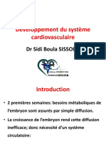 Développement Du Système Cardiovasculaire