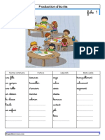 Fiches de Production Dc3a9crits C3a0 Imprimer