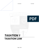 UP BOC Taxation Law Reviewer Tax 1 2020