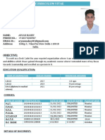 Deck Cadet Aryan CV