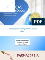 Técnicas de Controle de Qualidade Microbiológico