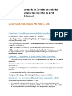 Réponses Aux Questions de Cours Fiscalité