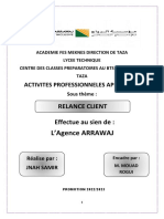 Rapport d'APA Administratif