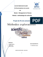 Rapport - Méthode - Exploratoire Fin