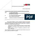 Informe Solicitud de Evaluacion