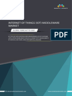 IoT Middleware Market - Global Forecast To 2020