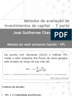 Métodos de Avaliação de Investimentos