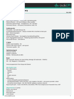 Rheumatology Summary