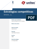 Semana 4 Tarea4.1 Estrategias Competitivas